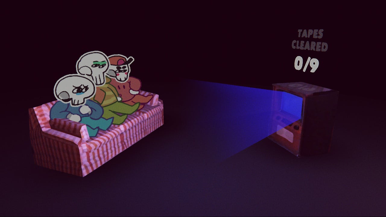 Spookware es WarioWare con esqueletos, una trama y tropos de películas