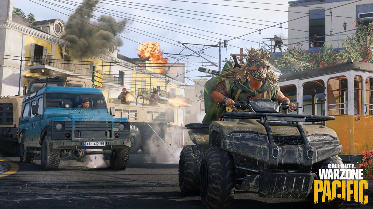 Call Of Duty: Warzone's Shift to the Pacific es una actualización de Verdansk