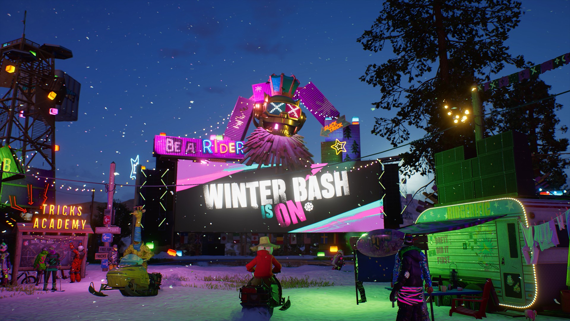 Riders Republic lanza la temporada 1: Winter Bash