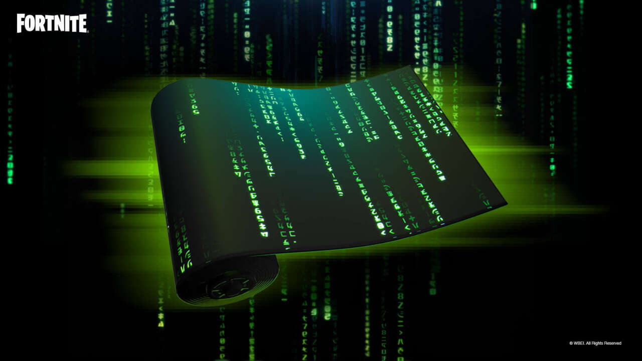 The Matrix hackea Fortnite con nuevos gestos y envoltura de armas