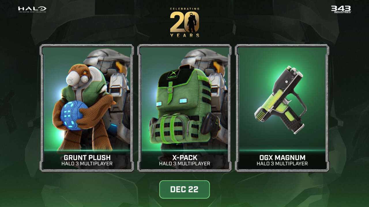 Halo: The Master Chief Collection obtiene hoy un peluche Grunt equipable