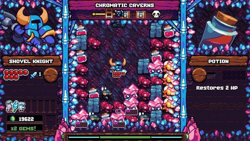 Impresiones de Shovel Knight Pocket Dungeon: bolsillos profundos de diversión y desafío