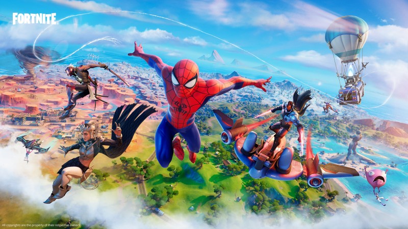 ¡Spider-Man se une a Fornite!  ¡El Capítulo 3 ofrece una isla rediseñada, mecánicas de juego deslizantes y oscilantes, campamentos y más!