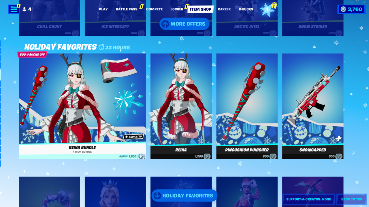 ¿Qué hay en la tienda de artículos de Fortnite hoy? 4 de enero de 2022: última oportunidad para las pieles de Winterfest