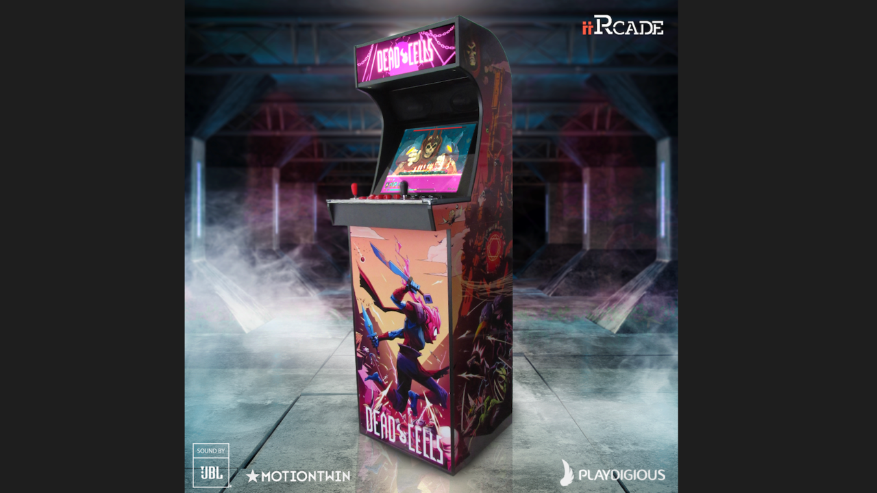 iiRcade presenta gabinete premium de células muertas con sonido JBL y más