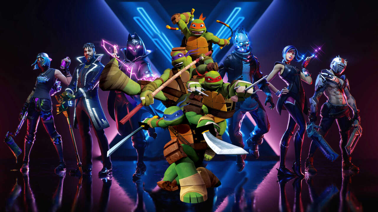 Se informa que Fortnite obtiene franquicias de Paramount, comenzando con Teenage Mutant Ninja Turtles