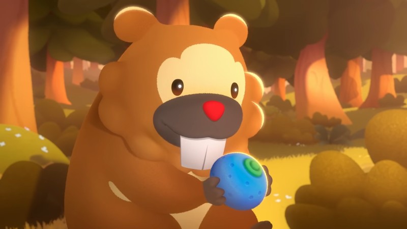 Mira a Clumsy Bidoof demostrar su valía en este corto animado de Pokémon