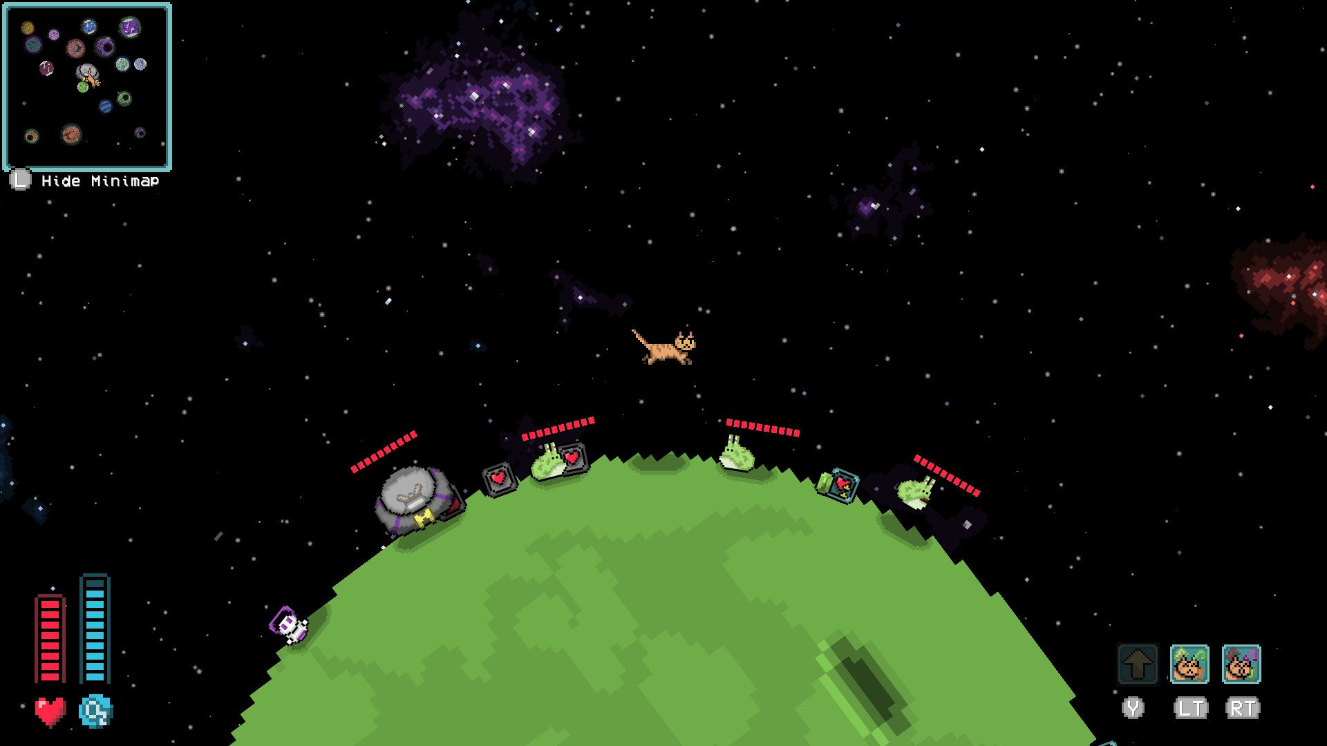 captura de pantalla del planeta