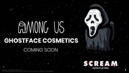 Ghostface de Scream llegará a Among Us gratis