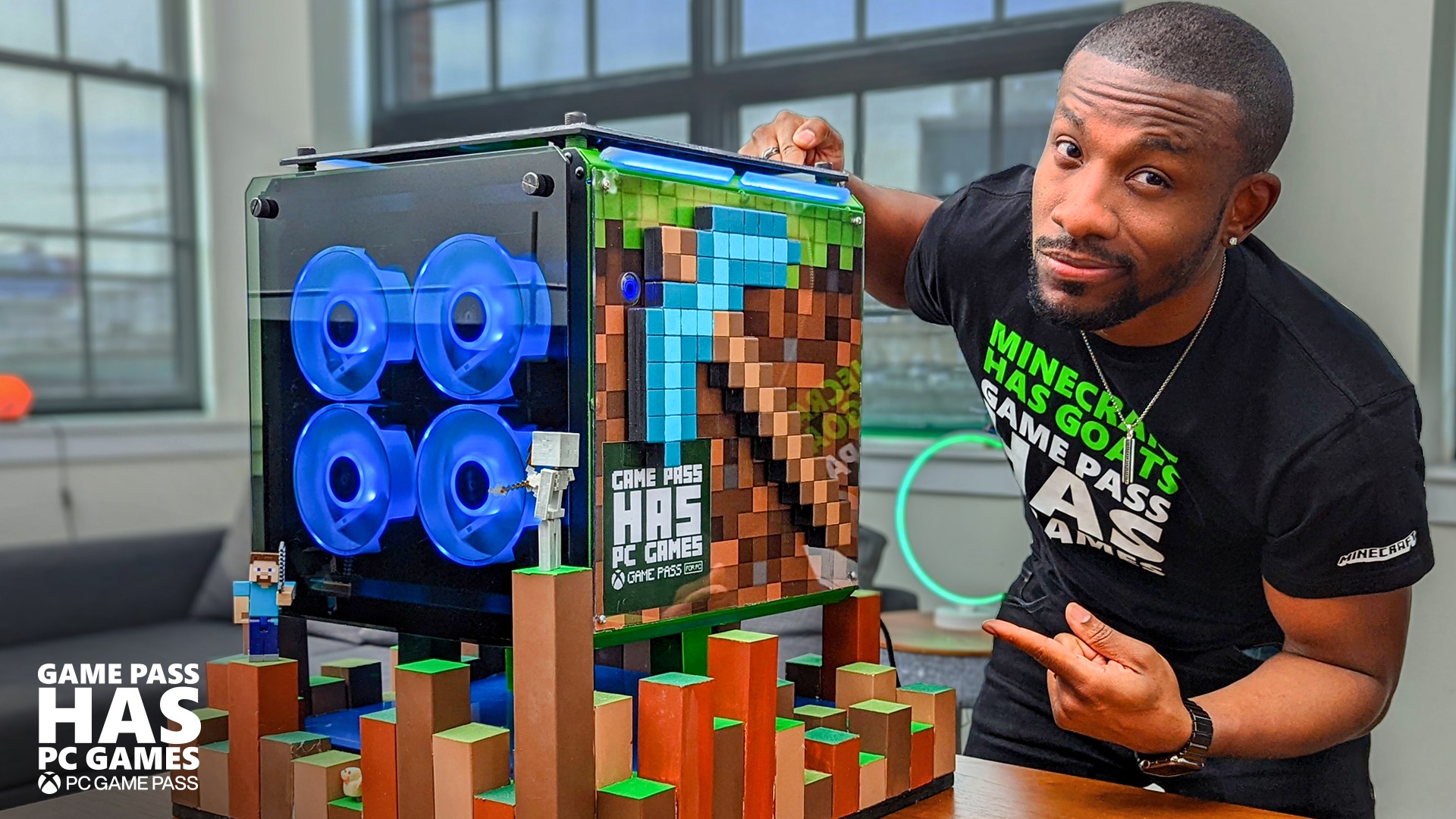 Game Pass tiene juegos para PC – Serie PC Builder: Minecraft