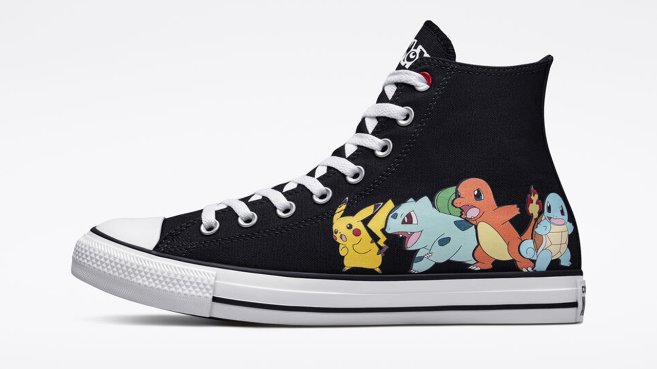 Converse revela Chucks, camisas, gorras y más del 25.° aniversario de Pokémon