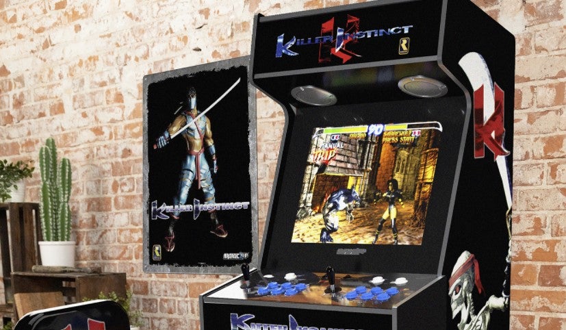 Killer Instinct Pro Series Arcade es el primer gabinete de tamaño completo de Arcade1Up