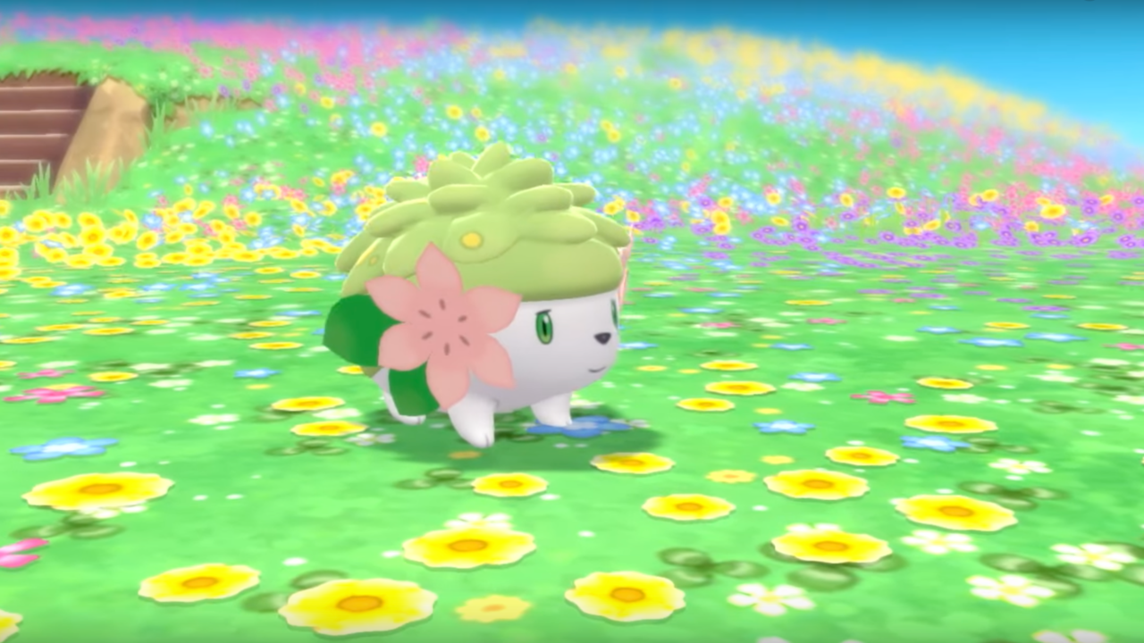 Pokémon Brilliant Diamond y Shining Pearl ofrecen Mythical Shaymin gratis