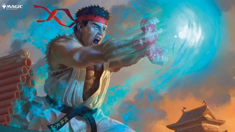 Street Fighter Magic: The Gathering Secret Lair está haciendo justicia a los World Warriors