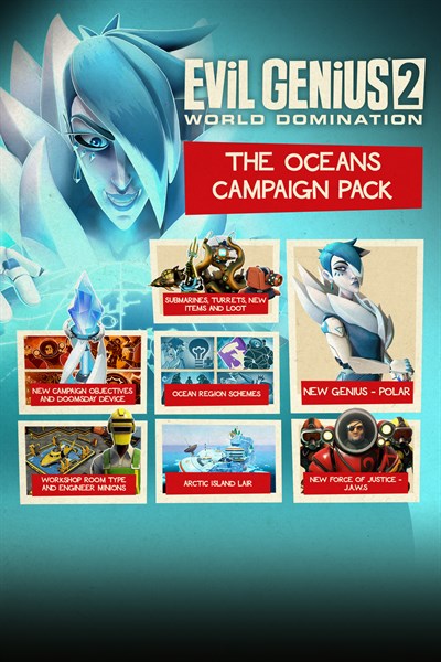Evil Genius 2: Paquete de campaña Océanos