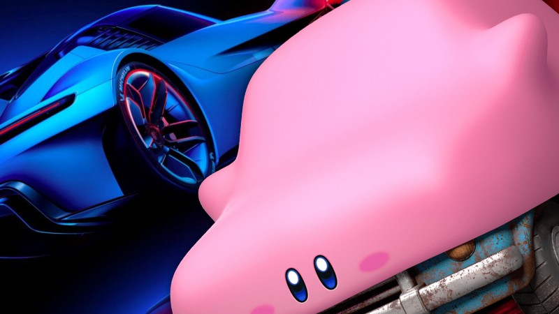 ¿Cómo se verían los mejores autos de Gran Turismo 7 si Kirby se los comiera?