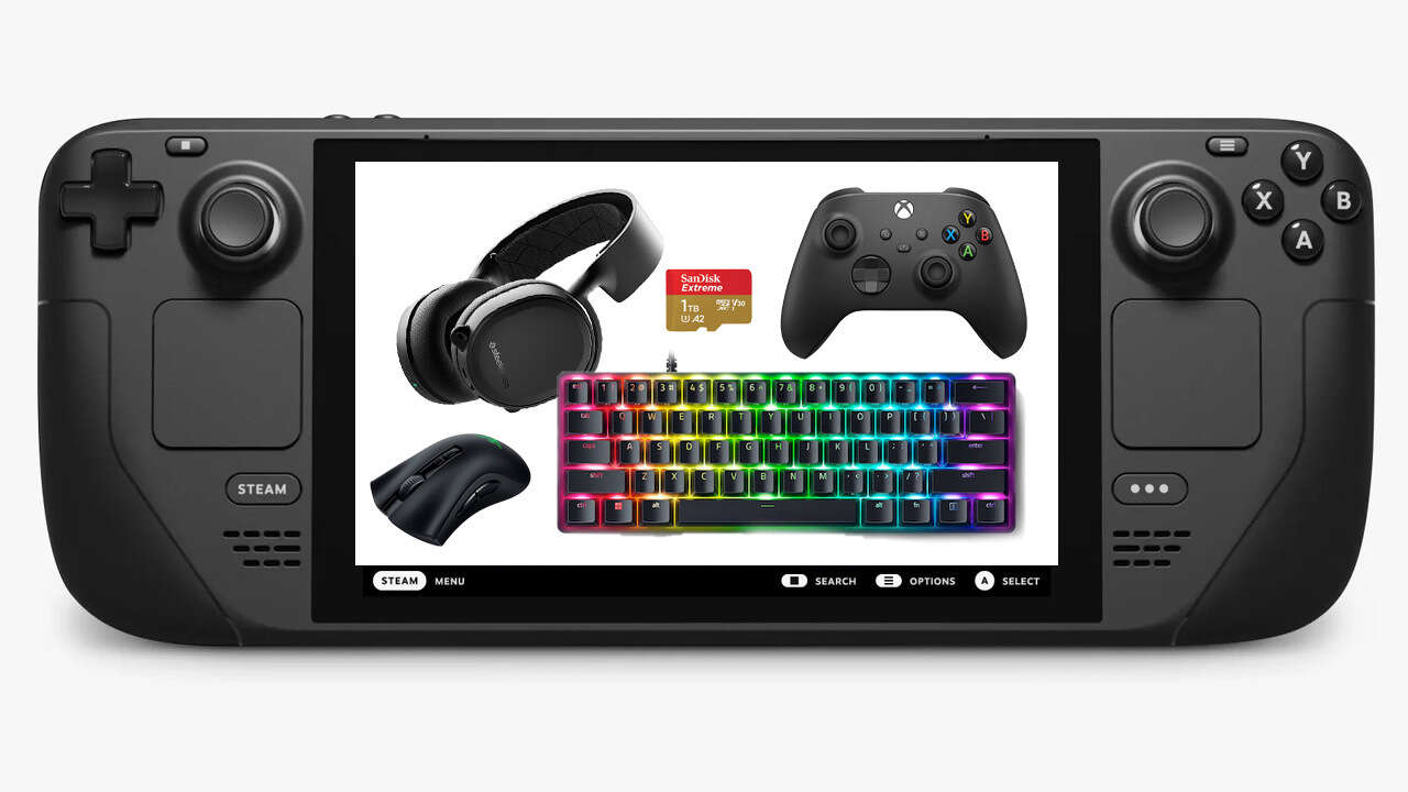 Los mejores accesorios Steam Deck para comprar para completar su configuración