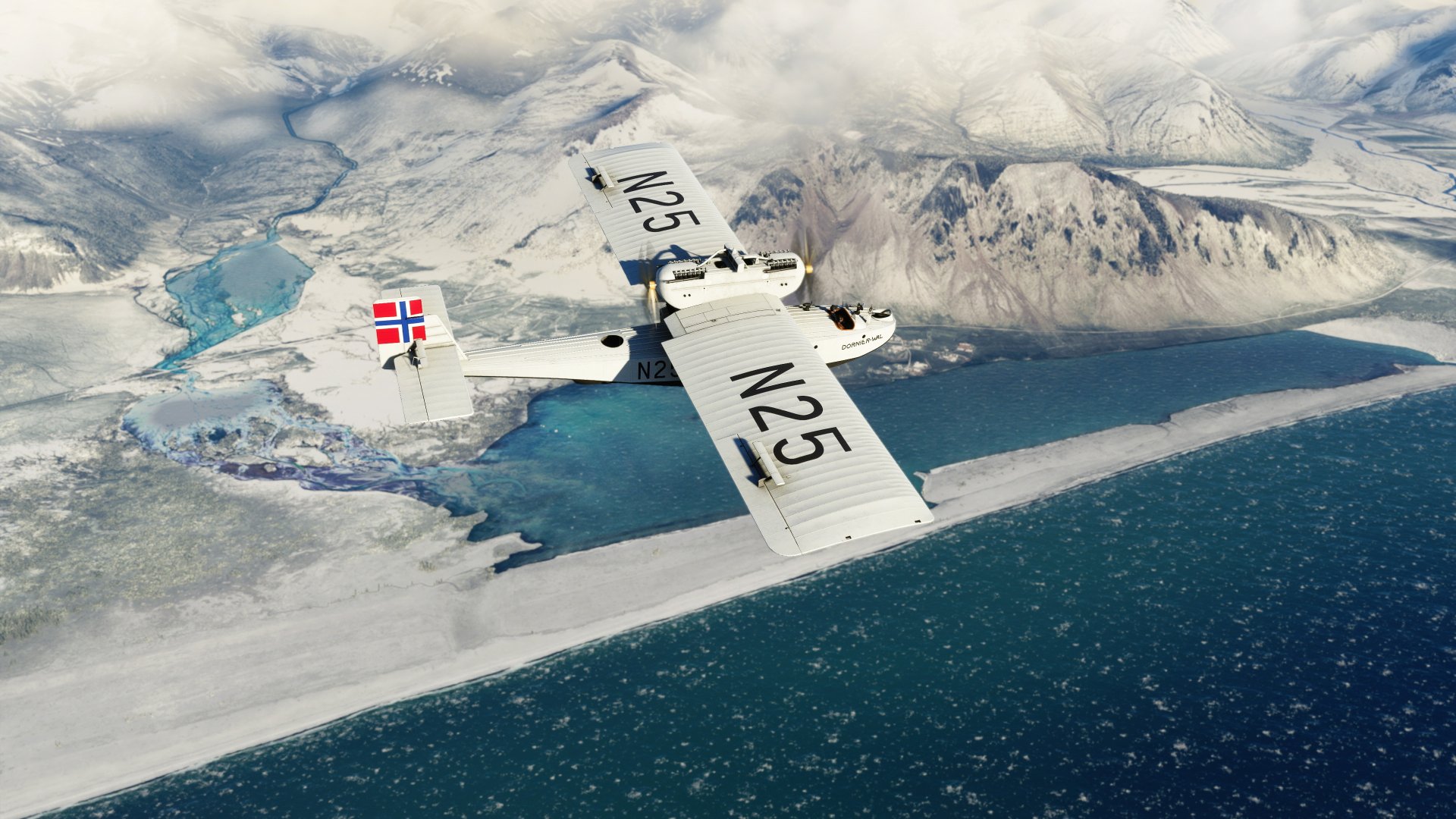 Microsoft Flight Simulator - Captura de pantalla de Dornier Do J Wal
