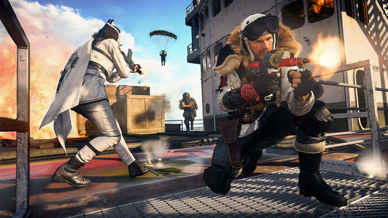 Epic CoD Warzone Play implica una carnicería masiva en una pista de aterrizaje