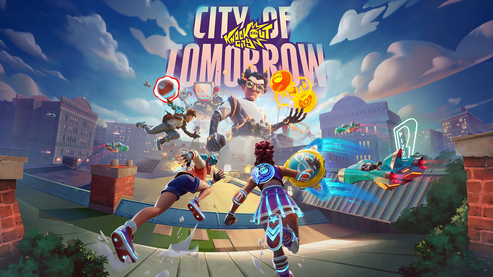 Bienvenido al futuro de Knockout City en la temporada 6: City of Tomorrow