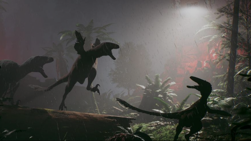 Cinco juegos de dinosaurios en el horizonte