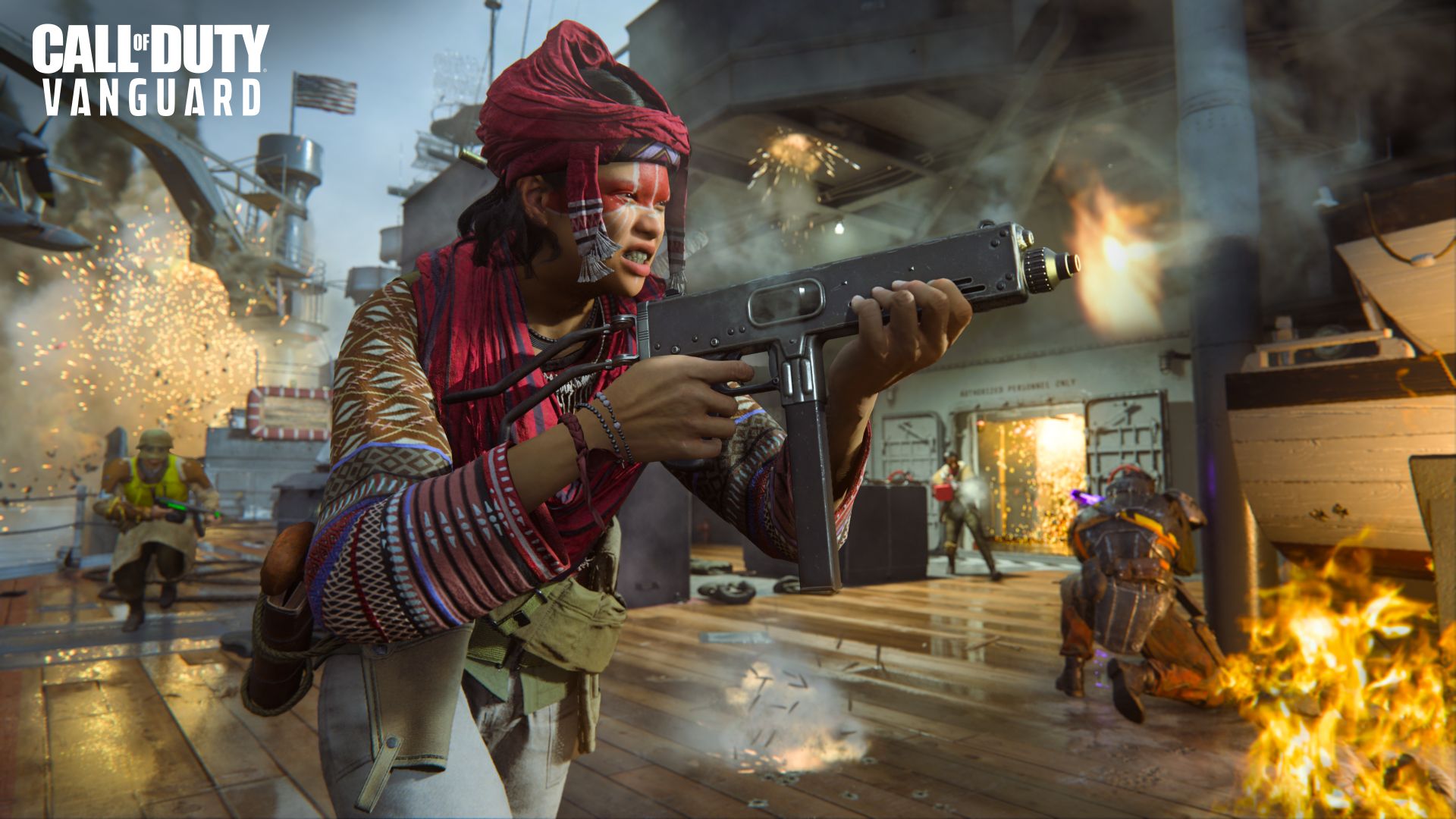 Captura de pantalla de Call of Duty: Vanguard