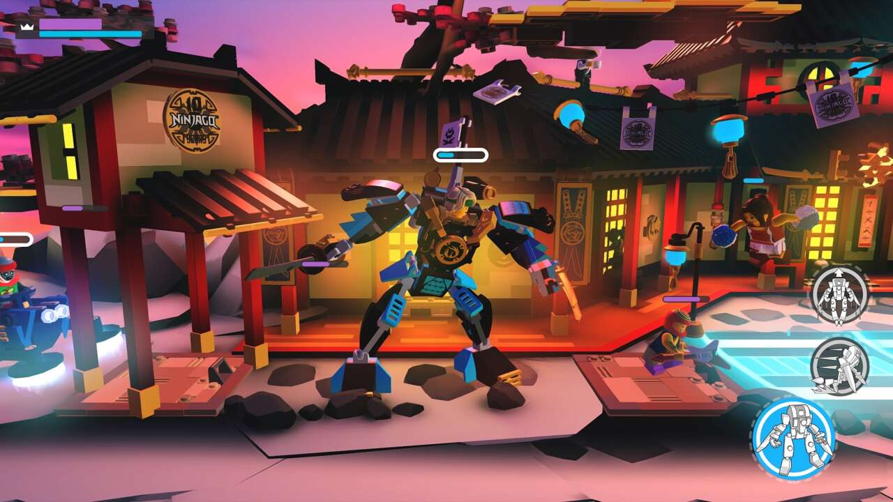 El encantador caos de Lego Brawls lo distingue de Smash Bros.