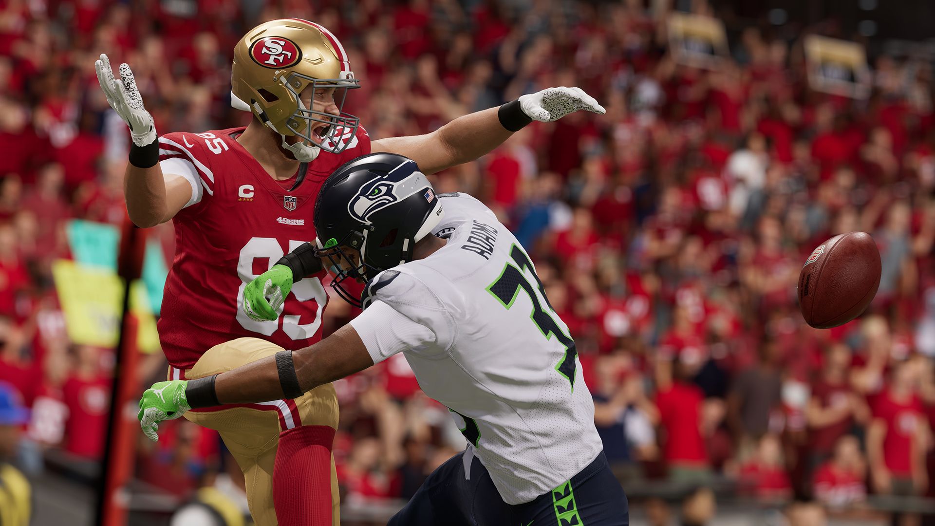 Captura de pantalla de Madden NFL 23