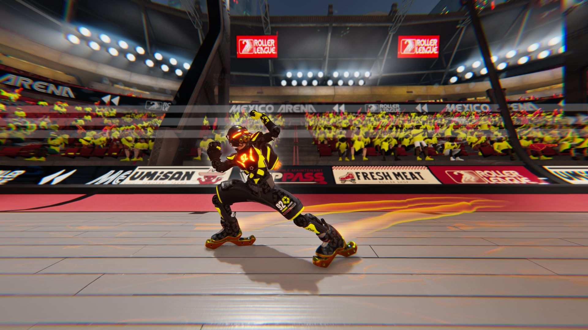 Roller Champions: Captura de pantalla de la primera temporada