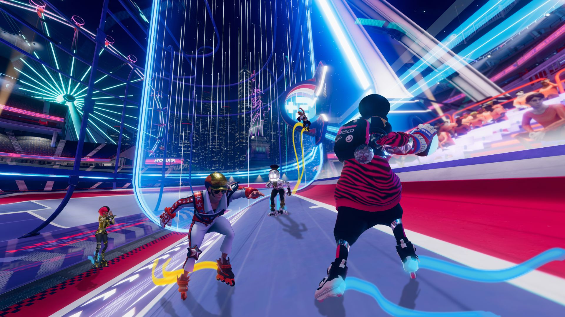Roller Champions: Captura de pantalla de la primera temporada