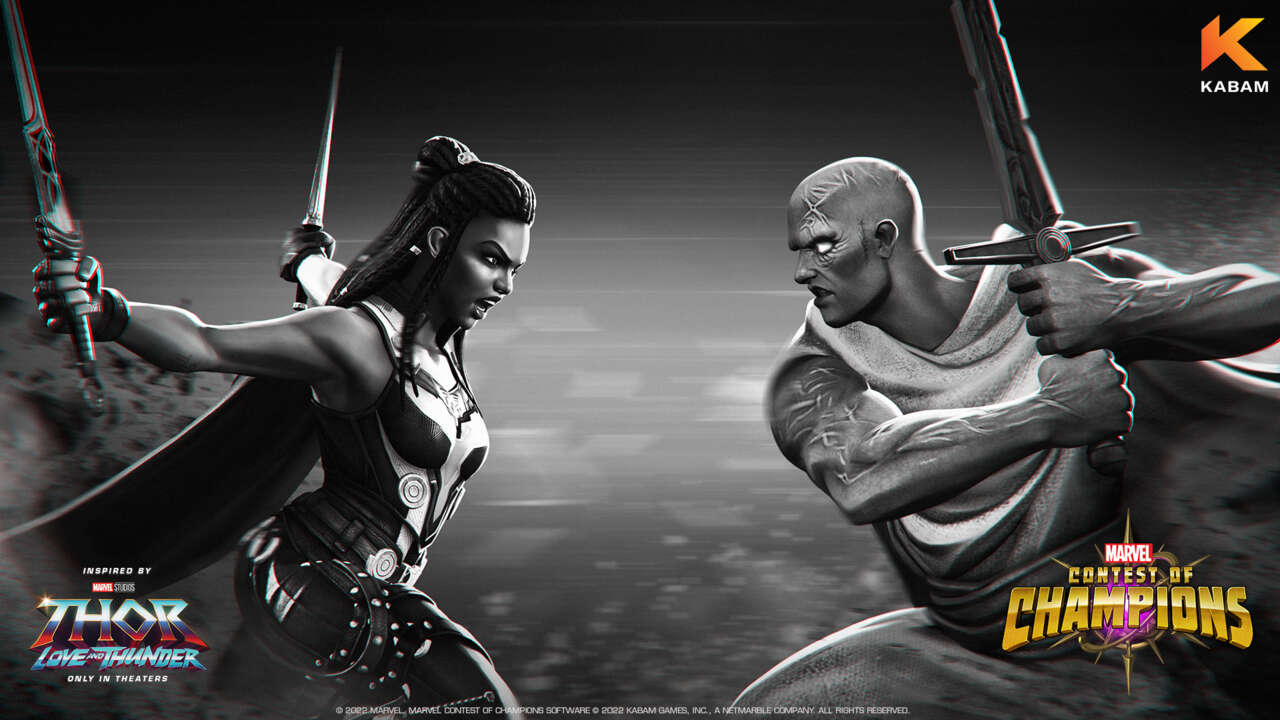 Marvel Contest Of Champions presenta a Gorr y Valkyrie para Thor: Love And Thunder