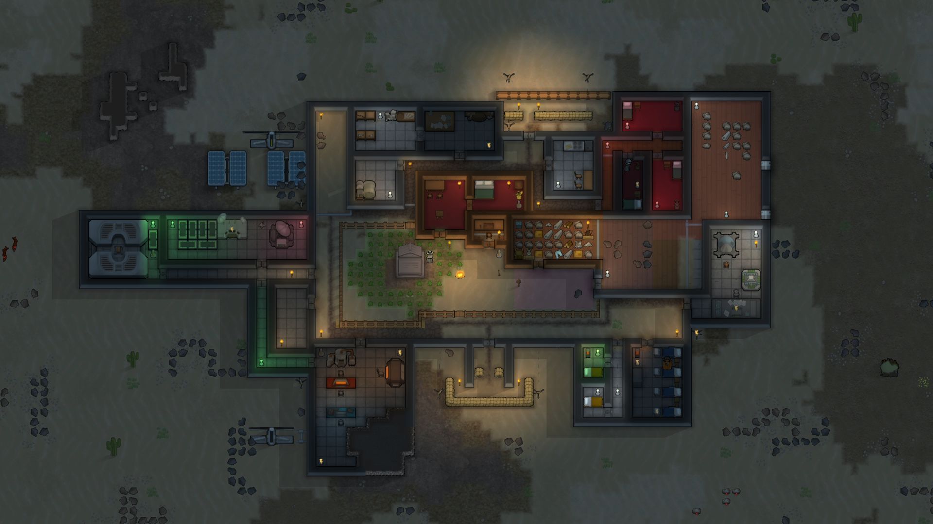 Captura de pantalla de la edición de consola de RimWorld
