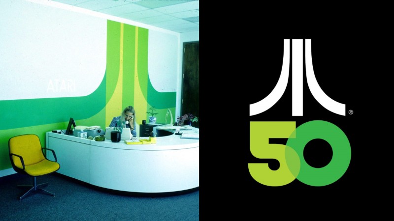Atari celebra su 50 aniversario con un nuevo logotipo, reviviendo series de décadas de antigüedad
