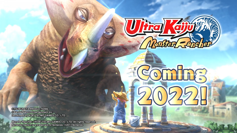 El próximo juego de Monster Rancher tiene que ver con Kaiju