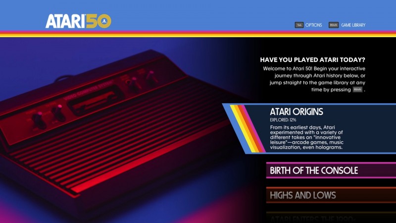 Primer vistazo exclusivo a Atari 50: La celebración del aniversario