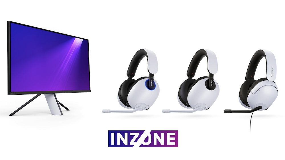 Sony revela una nueva línea de auriculares y monitores para juegos para PS5 y PC
