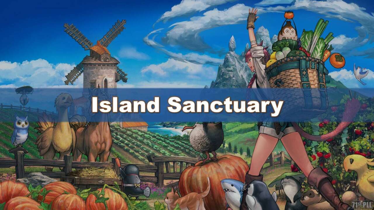 El parche de agosto de Final Fantasy 14 agrega Island Sanctuary