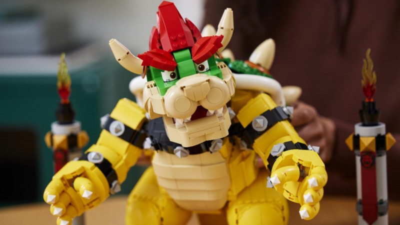 Lego revela la construcción de Super Mario más grande hasta el momento y no es otro que Bowser