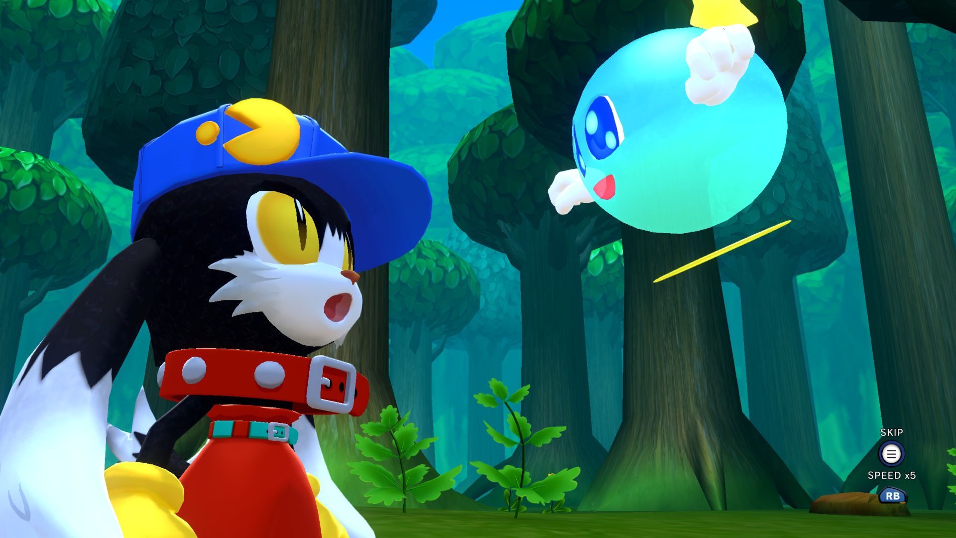 Captura de pantalla de la serie Klonoa Phantasy Reverie