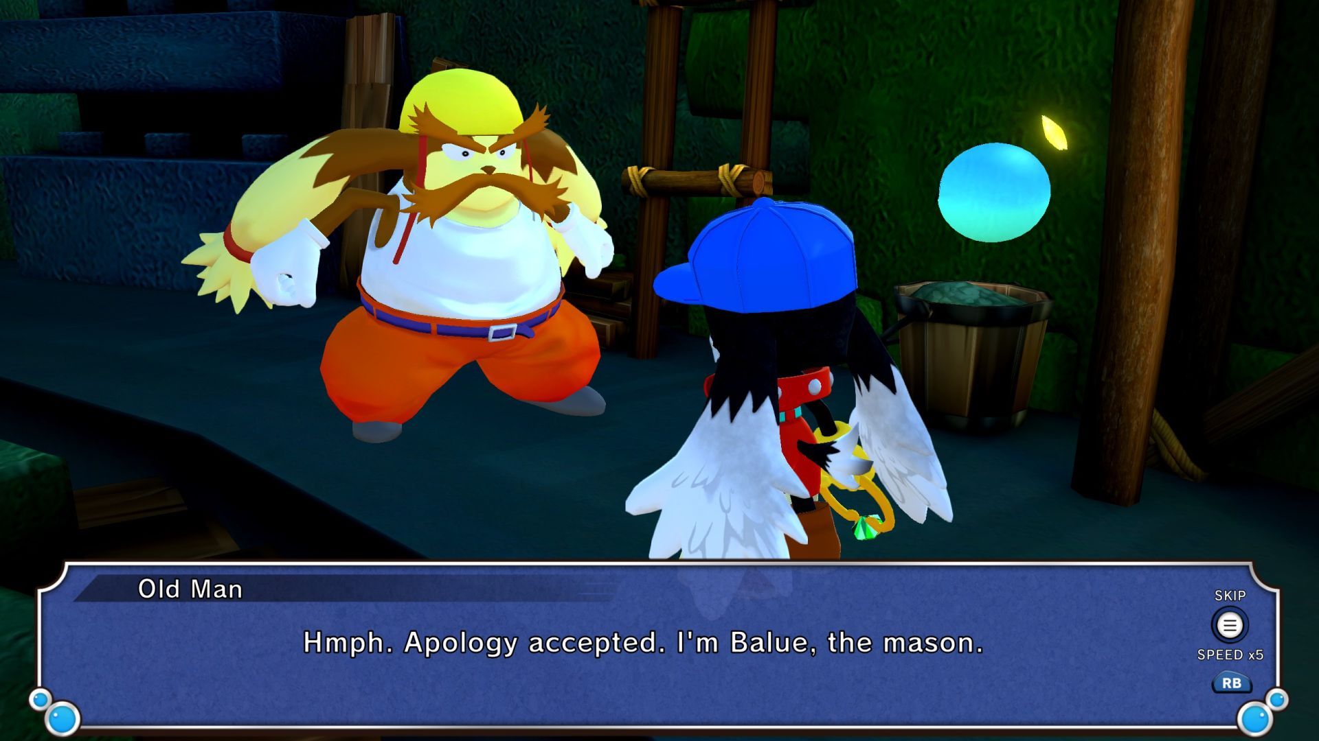 Captura de pantalla de la serie Klonoa Phantasy Reverie