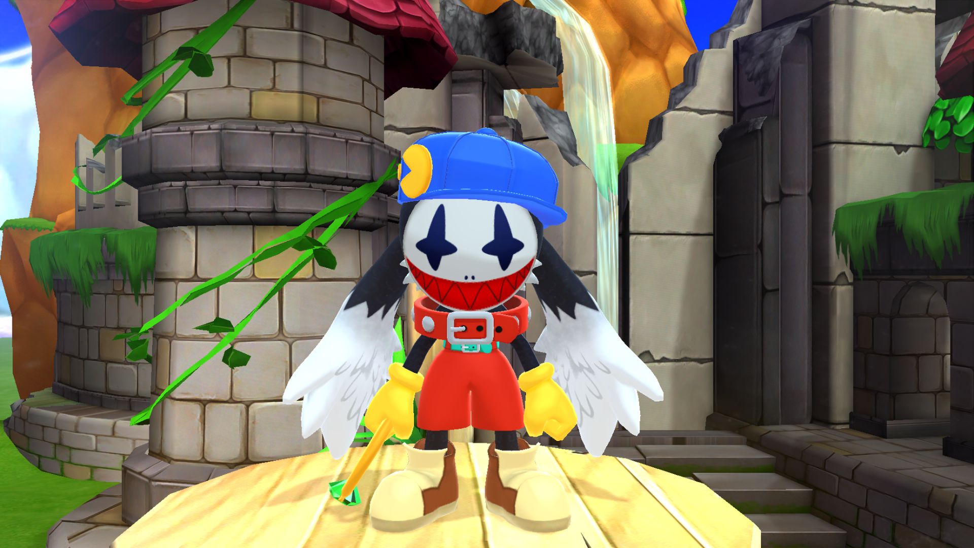 Captura de pantalla de la serie Klonoa Phantasy Reverie