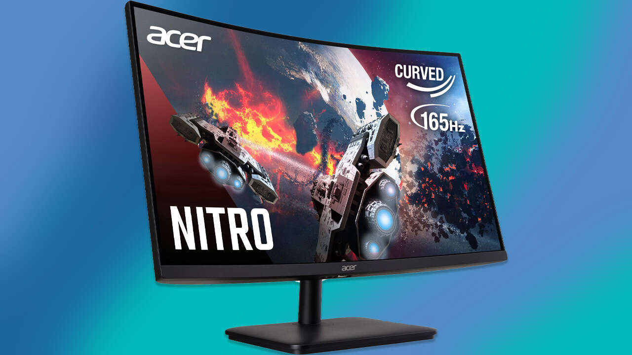 Oferta de Prime Day: obtenga este monitor curvo para juegos Acer por solo $ 109