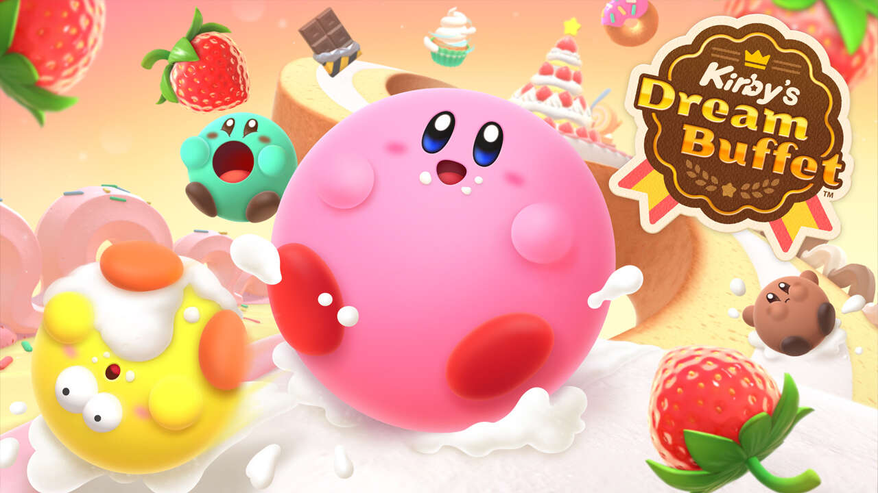 Se anuncia sorpresa de Kirby's Dream Buffet, trae acción al estilo de Fall Guys este verano