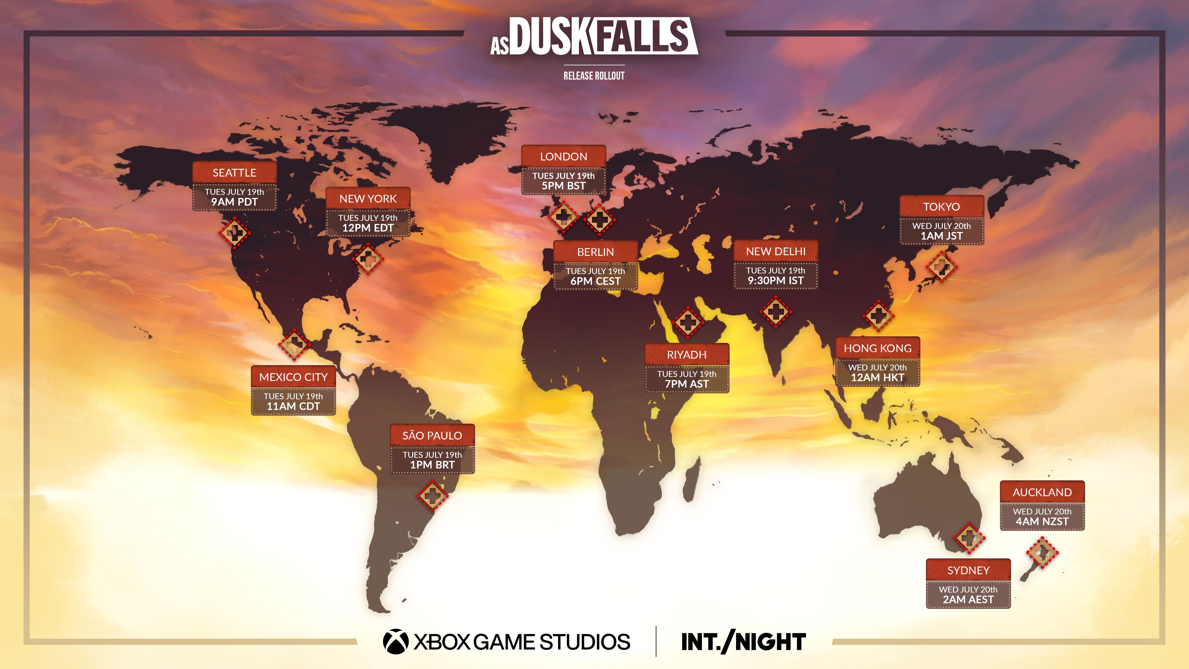 As Dusk Falls - Go Live Times - Imagen