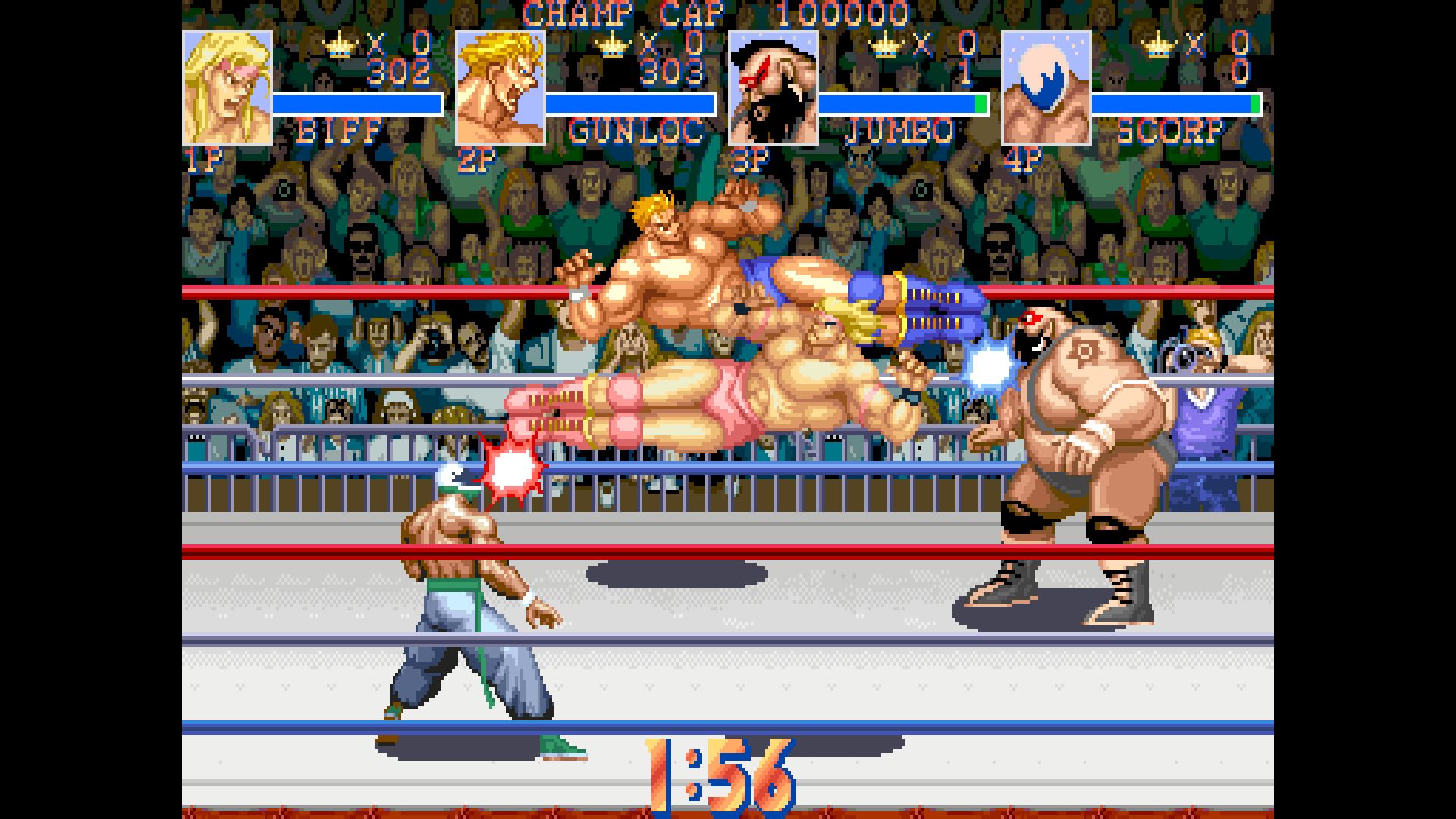 Masters de Saturday Night Slam (1993) Captura de pantalla