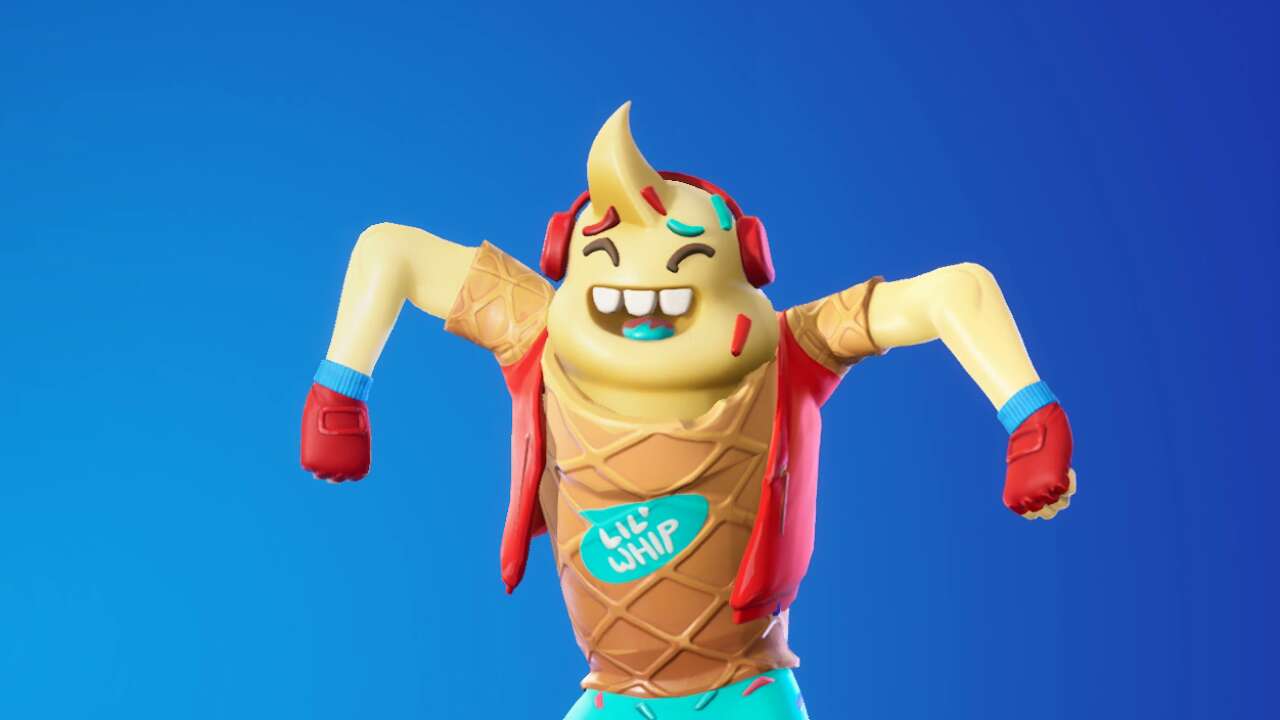 Este nuevo y sexy baile de helado es todo correcto sobre Fortnite