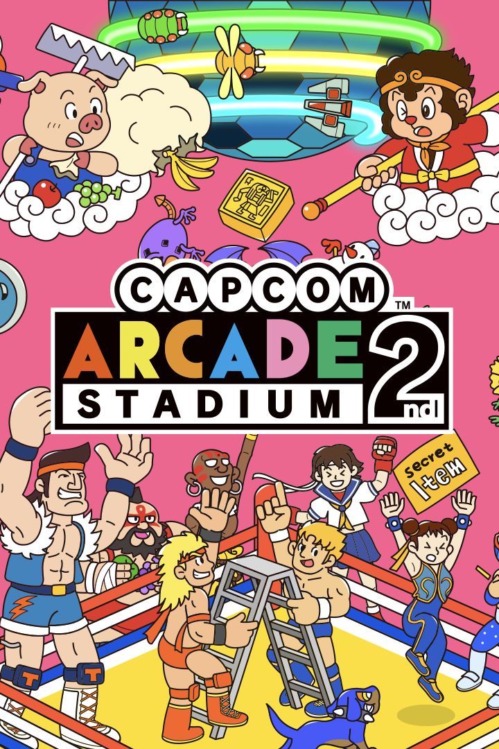 Imagen de arte de la caja del segundo estadio de Capcom Arcade