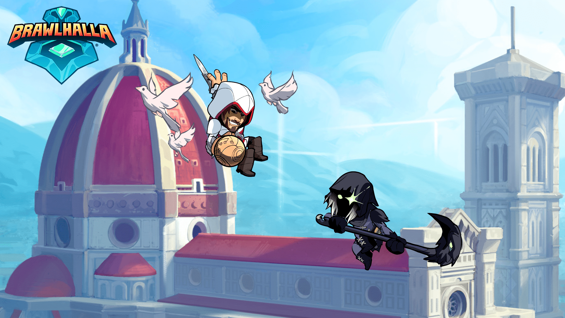 Brawlhalla agrega a Ezio y Eivor