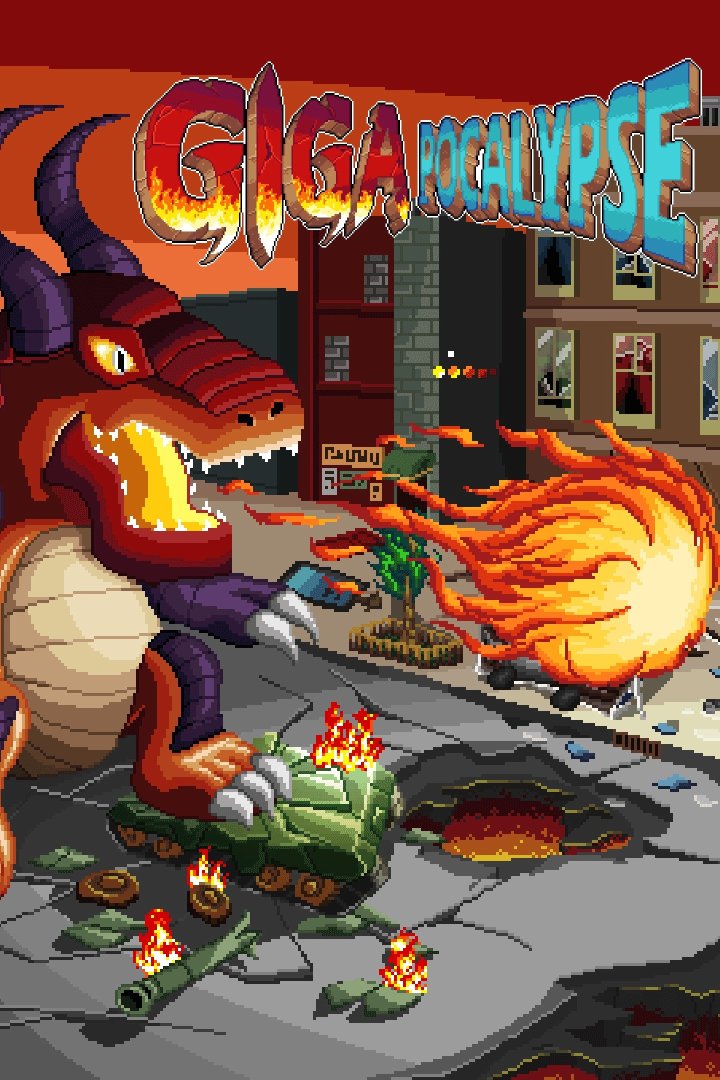 Arte de caja de Gigapocalipsis