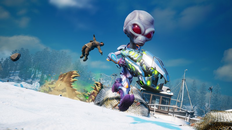 Destroy All Humans 2: el último tráiler de Reprobed muestra una invasión alienígena cooperativa